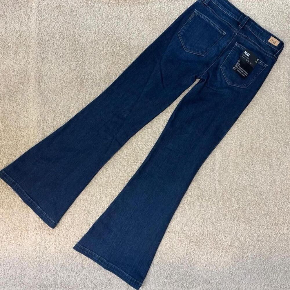 Paige Genevieve Flare Jean in Bespoke size 26 NWT - Picture 4 of 9